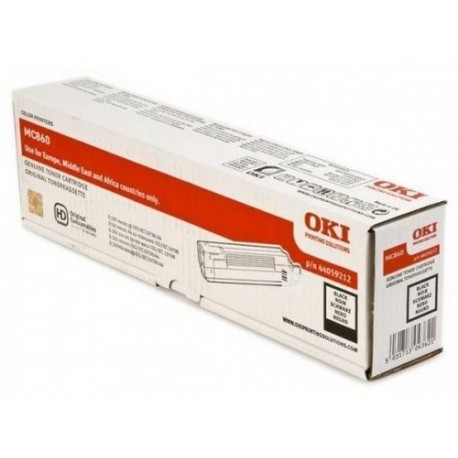 OKI Black Toner f/ MC860 Original Noir 1 pièce(s)