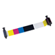 R3013 Ruban Demi-panneaux couleur  YMCKO, 400 faces pour imprimante à Rubans Pebble 4