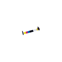 R3013 Ruban Demi-panneaux couleur  YMCKO, 400 faces pour imprimante à Rubans Pebble 4