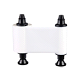 R2030 Ruban Pavé Ecriture Blanc, 1000 faces pour imprimante à Rubans Pebble 4 & Dualys3