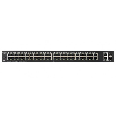 Cisco Small Business SG220-50P Géré L2 Gigabit Ethernet (10/100/1000) Connexion Ethernet, supportant l'alimentation via ce port 