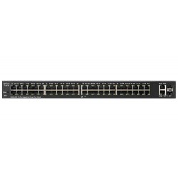 Cisco Small Business SG220-50 Géré L2 Gigabit Ethernet (10/100/1000) Noir