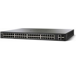 Cisco Small Business SF220-48P Géré L2 Fast Ethernet (10/100) Connexion Ethernet, supportant l'alimentation via ce port (PoE) No