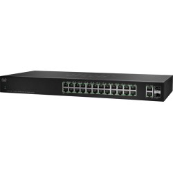 Cisco SF112-24 Non-géré L2 Fast Ethernet (10/100) 1U Noir