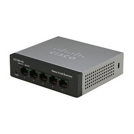 Cisco Small Business SF110D-05 Non-géré L2 Fast Ethernet (10/100) Noir