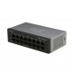 Cisco SF110D-16 Non-géré L2 Fast Ethernet (10/100) Noir