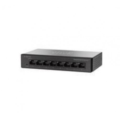 Cisco Small Business SF110D-08 Non-géré L2 Fast Ethernet (10/100) Noir