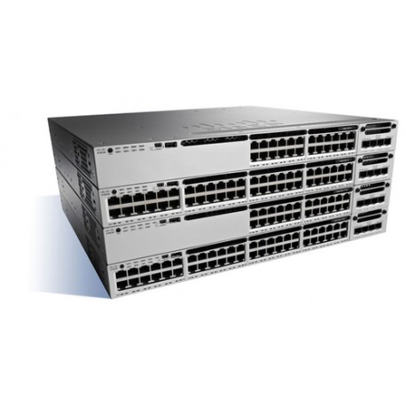 Cisco Catalyst WS-C3850-24XS-S commutateur réseau Géré Noir, Gris