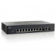 Cisco SG350-10P Géré L3 Gigabit Ethernet (10/100/1000) Connexion Ethernet, supportant l'alimentation via ce port (PoE) Noir