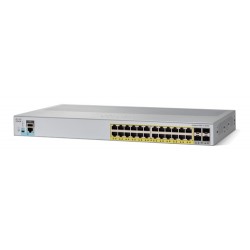 Cisco Catalyst 2960-L Géré L2 Gigabit Ethernet (10/100/1000) Connexion Ethernet, supportant l'alimentation via ce port (PoE) 1U 
