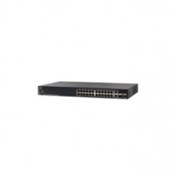 Cisco SG550X-24P-K9 Géré L3 Gigabit Ethernet (10/100/1000) Connexion Ethernet, supportant l'alimentation via ce port (PoE) 1U No