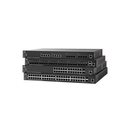 Cisco SX550X-24-K9-EU commutateur réseau Géré L3 Noir