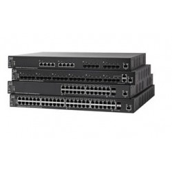 Cisco SX550X-52-K9-EU commutateur réseau Géré L3 Gigabit Ethernet (10/100/1000) Noir