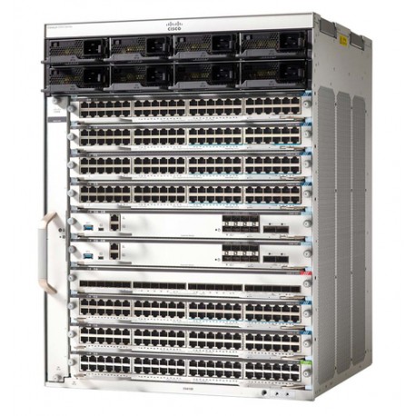 Cisco C9410R-96U-BNDL-E châssis de réseaux 13U Gris