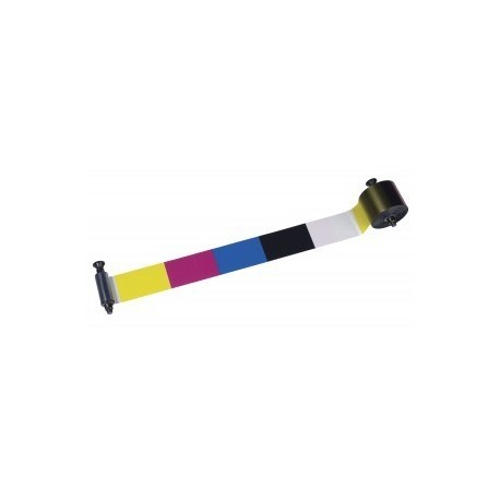 R3511 Ruban 5 panneaux couleur  YMCKO, 500 faces pour imprimante à Rubans Pebble 4 & Dualys3
