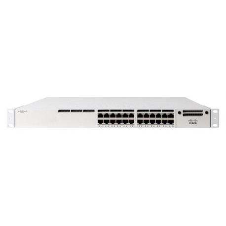 Cisco Meraki MS390-24-HW commutateur réseau Géré L3 Gigabit Ethernet (10/100/1000) 1U Blanc