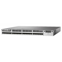 Cisco Catalyst WS-C3850-24XU-L commutateur réseau Géré 10G Ethernet (100/1000/10000) Noir, Gris