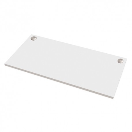 Fellowes 9870301 plan de travail informatique Forme rectangulaire Mélamine, PVC Gris