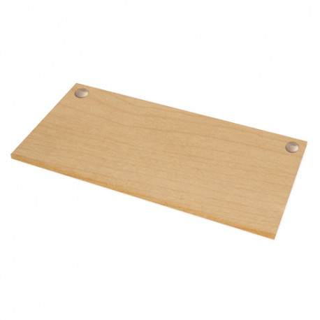 Fellowes 9870601 plan de travail informatique Forme rectangulaire Mélamine, PVC Couleur érable