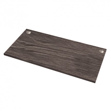 Fellowes 9870901 plan de travail informatique Forme rectangulaire Mélamine, PVC Chêne