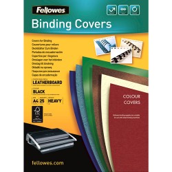 Fellowes Couvertures Delta Grain Cuir Certifiées FSC