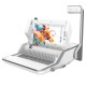 Fellowes lowes Lyra 3 in 1 Binding Centre DD 300 feuilles Gris, Blanc