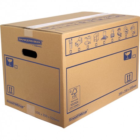 Fellowes 6207301 Emballage Boîte d’emballage Bleu, Marron 1 pièce(s)