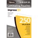 Fellowes Pochettes brillantes A4 100 microns