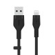 Belkin CAA008BT1MBK câble USB 1 m USB A USB C/Lightning Noir