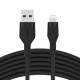 Belkin CAA008BT1MBK câble USB 1 m USB A USB C/Lightning Noir