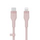 Belkin CAA009BT1MPK câble USB 1 m USB C USB C/Lightning Rose