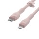 Belkin CAA009BT1MPK câble USB 1 m USB C USB C/Lightning Rose