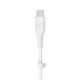 Belkin CAA009BT1MWH câble USB 1 m USB C USB C/Lightning Blanc