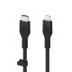 Belkin CAA009BT2MBK câble USB 2 m USB C USB C/Lightning Noir