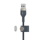 Belkin CAA010BT1MBL câble USB 1 m USB A USB C/Lightning Bleu