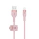 Belkin CAA010BT1MPK câble USB 1 m USB A USB C/Lightning Rose