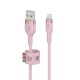 Belkin CAA010BT1MPK câble USB 1 m USB A USB C/Lightning Rose