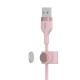 Belkin CAA010BT1MPK câble USB 1 m USB A USB C/Lightning Rose