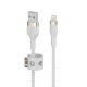 Belkin CAA010BT1MWH câble USB 1 m USB A USB C/Lightning Blanc