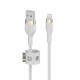 Belkin CAA010BT3MWH câble USB 3 m USB A USB C/Lightning Blanc