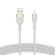 Belkin CAA010BT3MWH câble USB 3 m USB A USB C/Lightning Blanc