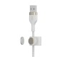 Belkin CAA010BT3MWH câble USB 3 m USB A USB C/Lightning Blanc