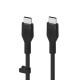 Belkin BOOST↑CHARGE Flex câble USB 2 m USB 2.0 USB C Noir