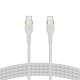 Belkin BOOST↑CHARGE PRO Flex câble USB 2 m USB 2.0 USB C Blanc