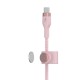 Belkin BOOST↑CHARGE PRO Flex câble USB 3 m USB 2.0 USB C Rose