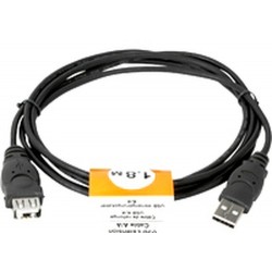 Belkin A/A câble USB 1,8 m USB A Noir