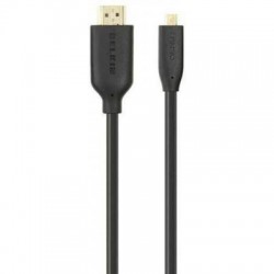 Belkin HDMI - Micro HDMI, 3m câble HDMI HDMI Type A (Standard) HDMI Type D (Micro) Noir