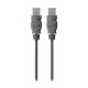 Belkin USB 2.0 A/USB 2.0 A, M/M, 1.8m câble USB 1,8 m USB A Noir