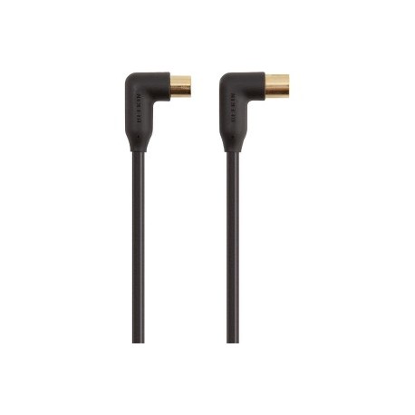 Belkin Antenna M/F 2m câble coaxial Noir