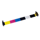 R3314 Ruban couleur 6 panneaux couleur  YMCKOK, 200 faces pour imprimante à Rubans Pebble 4 & Dualys3